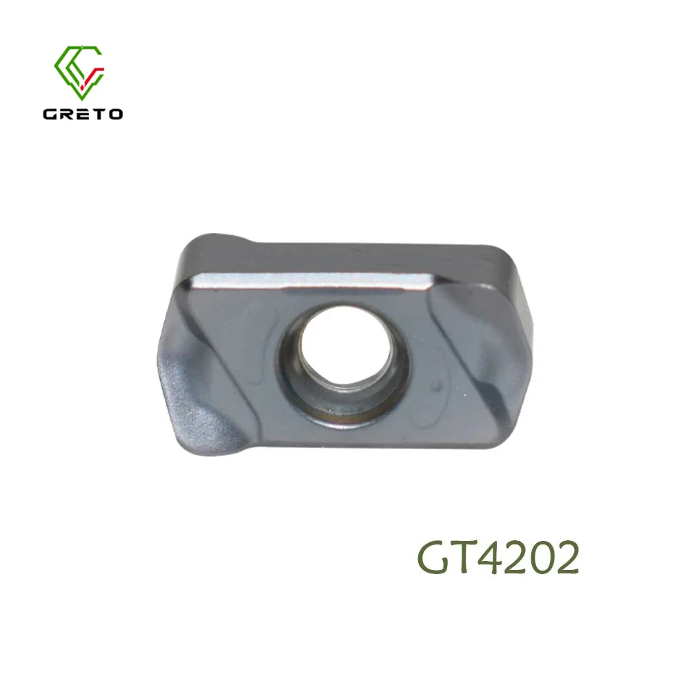 

GRETO LNMU0303ZER-MJ GT4202 GT4205 Cemented Carbide Cutting Inserts Metal Milling Tools LNMU 0303 ZER Milling Inserts