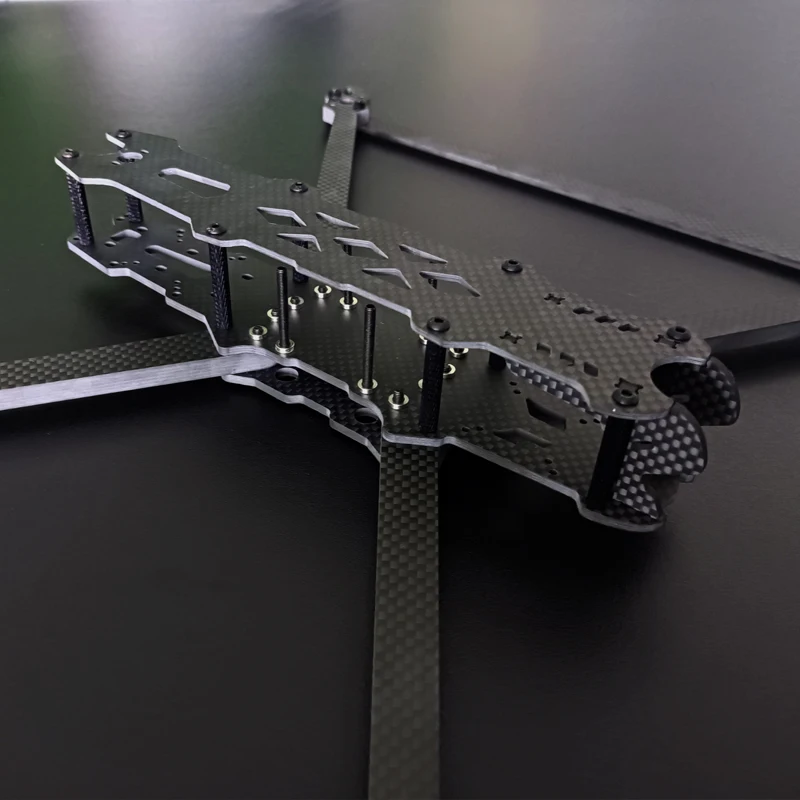 LR PRO 10 بوصة من ألياف الكربون FPV إطار طويل التحمل للسباق بدون طيار هيكل خفيف 3K بناء للطيران الممتد