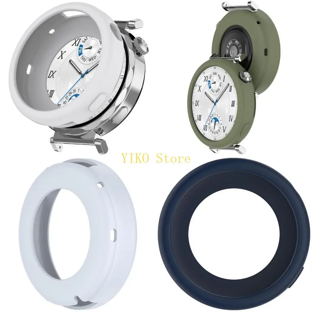 

K32C Watch Frame Protector Silicone Watch Cover Flexible Silicone Case for GT5