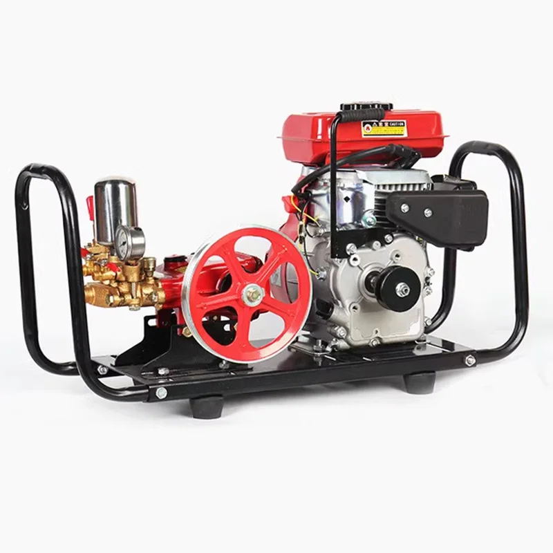 2.0KW بخاخ عالي الضغط رباعي الأشواط البنزين ارتفاع ضغط البخاخ الزراعي بستان البخاخ اليد حمل سميكة بوم