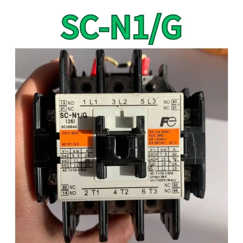 

second-hand Contactor SC-N1/G Dc48V test OK Fast Shipping