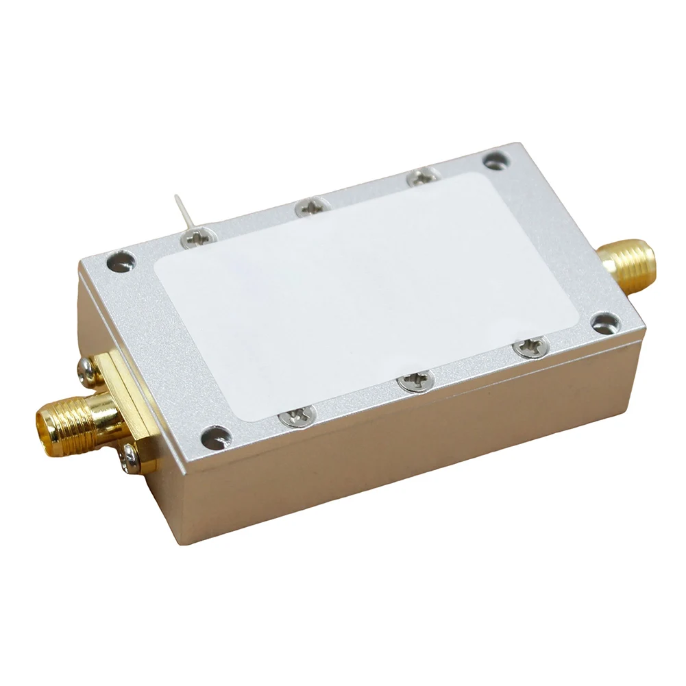 0.01-4GHz Broadband RF Power Amplifier 37dB Gain Low Noise LNA Amplifier for HF FM UHF VHF L S C Band Receiver Ham Radio