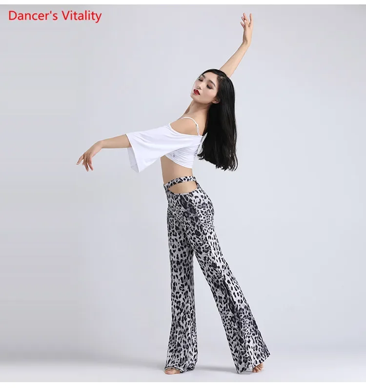 Taniec brzucha Nowa kobieca elegancka najlepsza odzież do ćwiczeń Garnitur Letnia orientalna odzież taneczna Seksowne spodnie do występów zawodowych