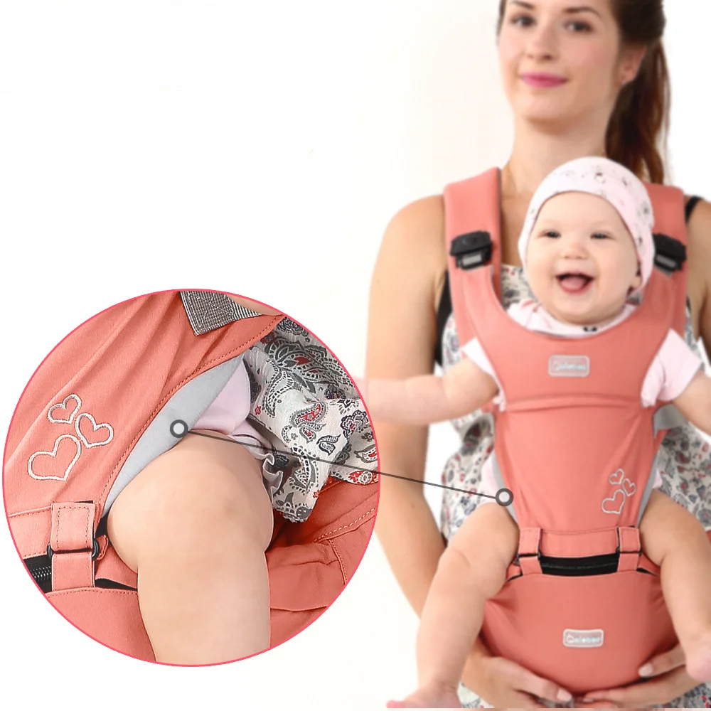 Baby Baby Sling Multi-functional Front Hugging Double Shoulder Baby Waist Stool Newborn Stool Holding Baby Artifact