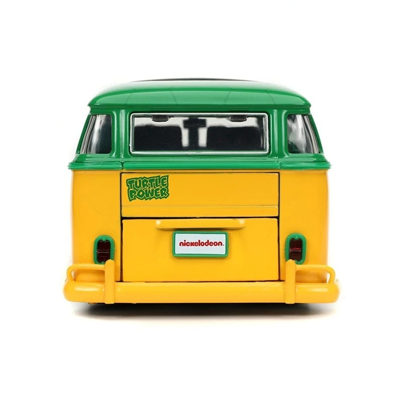 Jada1:24 1962 Volkswagen Retro Bus High Simulation Diecast Car Metal Alloy Model Car Toys For Children Gift Collection