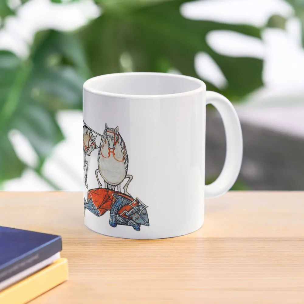 The Story Of Merlin France 1316 Egg H  Mug Handle Round Gifts Tea Coffee Simple Cup Drinkware Image Picture Design Printed