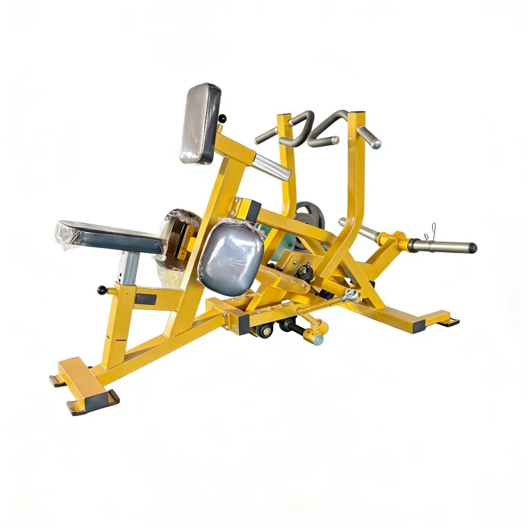 High Quality Steel Plate Loaded Machines Seated Rowing Machine Back Equipment Extreme Row for Commercial Gym Fitness