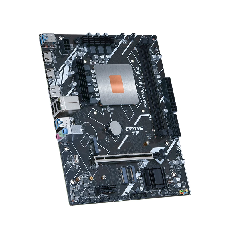 ERYING Gaming PC Desktops Motherboard Set with Onboard CPU Core Interposer Kit i7 11800H i7-11800H 2.3GHz 8C16T DDR4 Computers