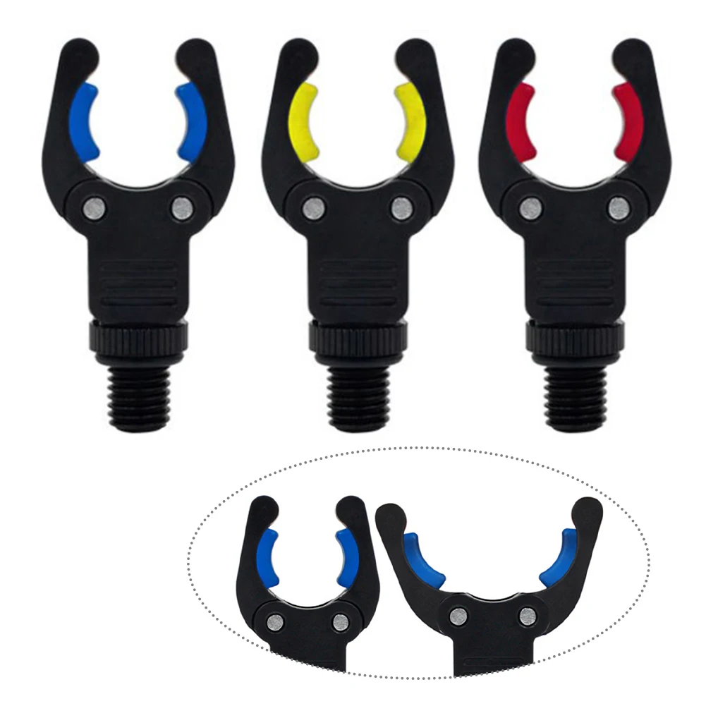 1pc NGT GRIPPZ Carp Fishing Tackle Rod Butt Rest, Strong And Resilient, Compatible With Standard Brackets Black Red Yellow Blue