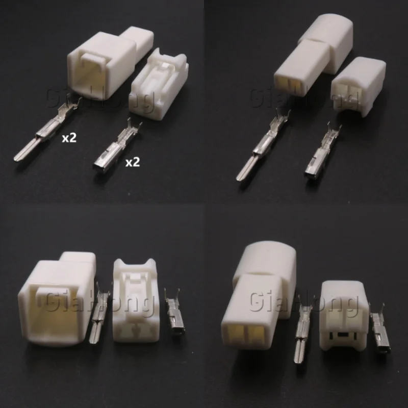 1 Set 2 Ways Auto AC Assembly Parts 4A1240-0001 7283-2345 1300-9342 90980-12498 Car Cigarette Lighter Cable Harness Socket