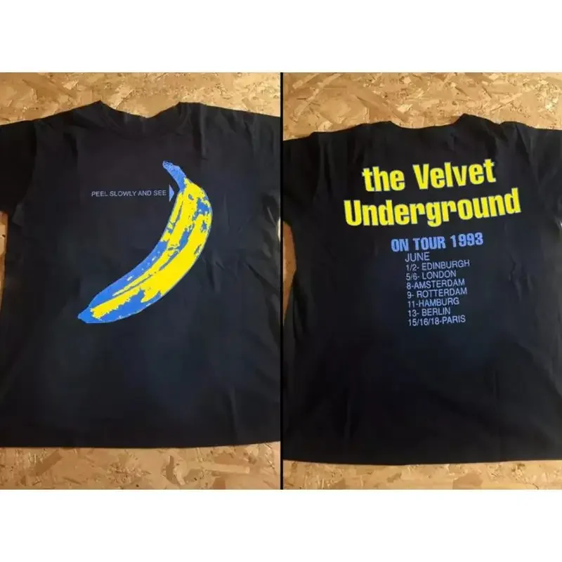 Vintage 1993 The Velvet Underground Peel Slowly And See T Shirt