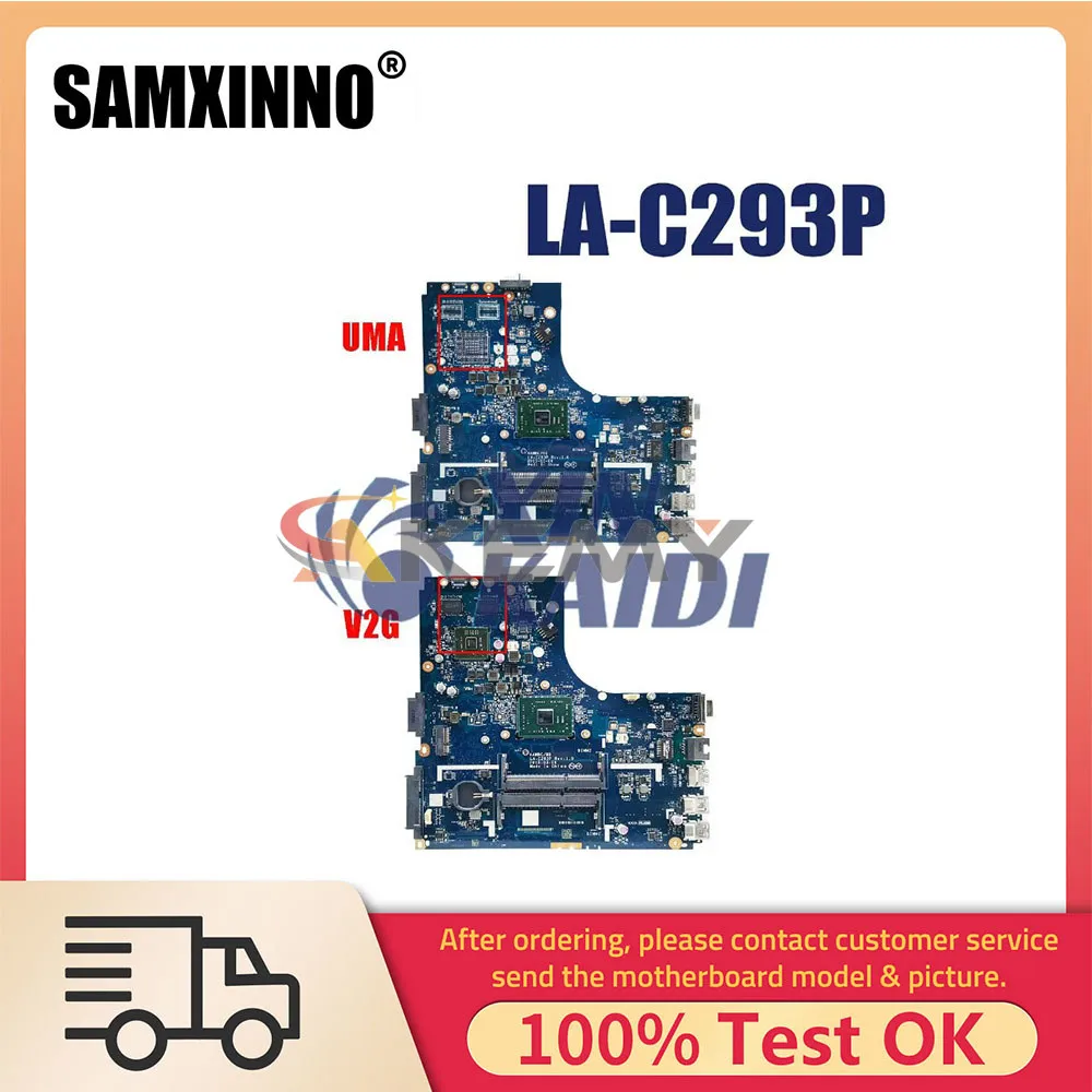 

Laptop Motherboard For Lenovo B41-35 5B20J2280011 LA-C293P 5B20J2286311 Notebook Mainboard E1-7010 A4-7210 CPU