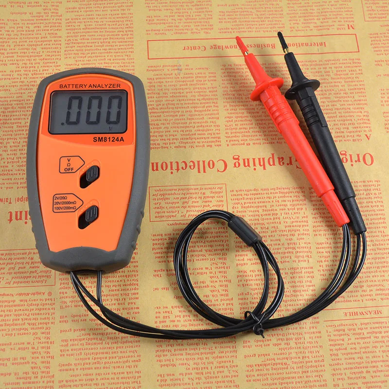 Resistance Battery Meter Tester Impedance 20R Internal