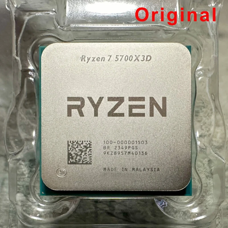 Original R7 5700X3D Game Cache Socket  AM4 Processor CPU  Gaming Processor 8-Core 16-Thread 4.1GHz 7NM 96M