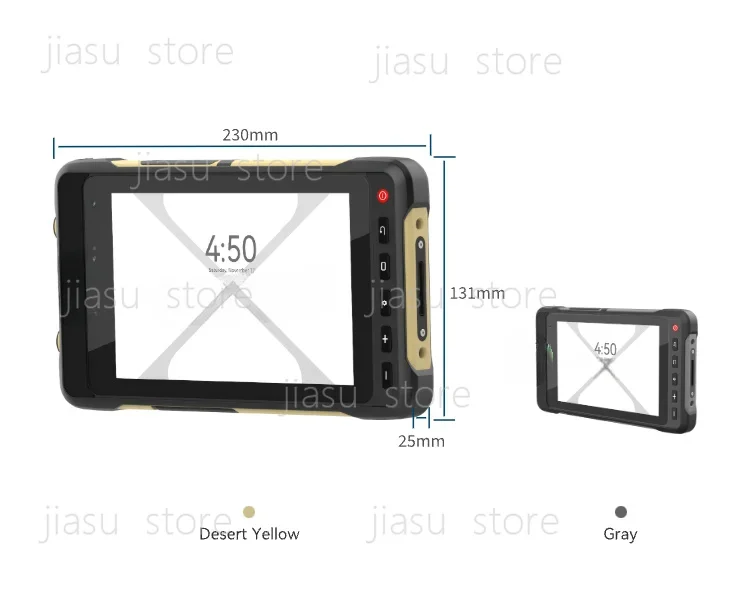 X70 Touch Screen Sunlight Readable Display Sustained Brightness Off Road Motorcycles Rugged Tablet 7 Inch Android 4g 5g