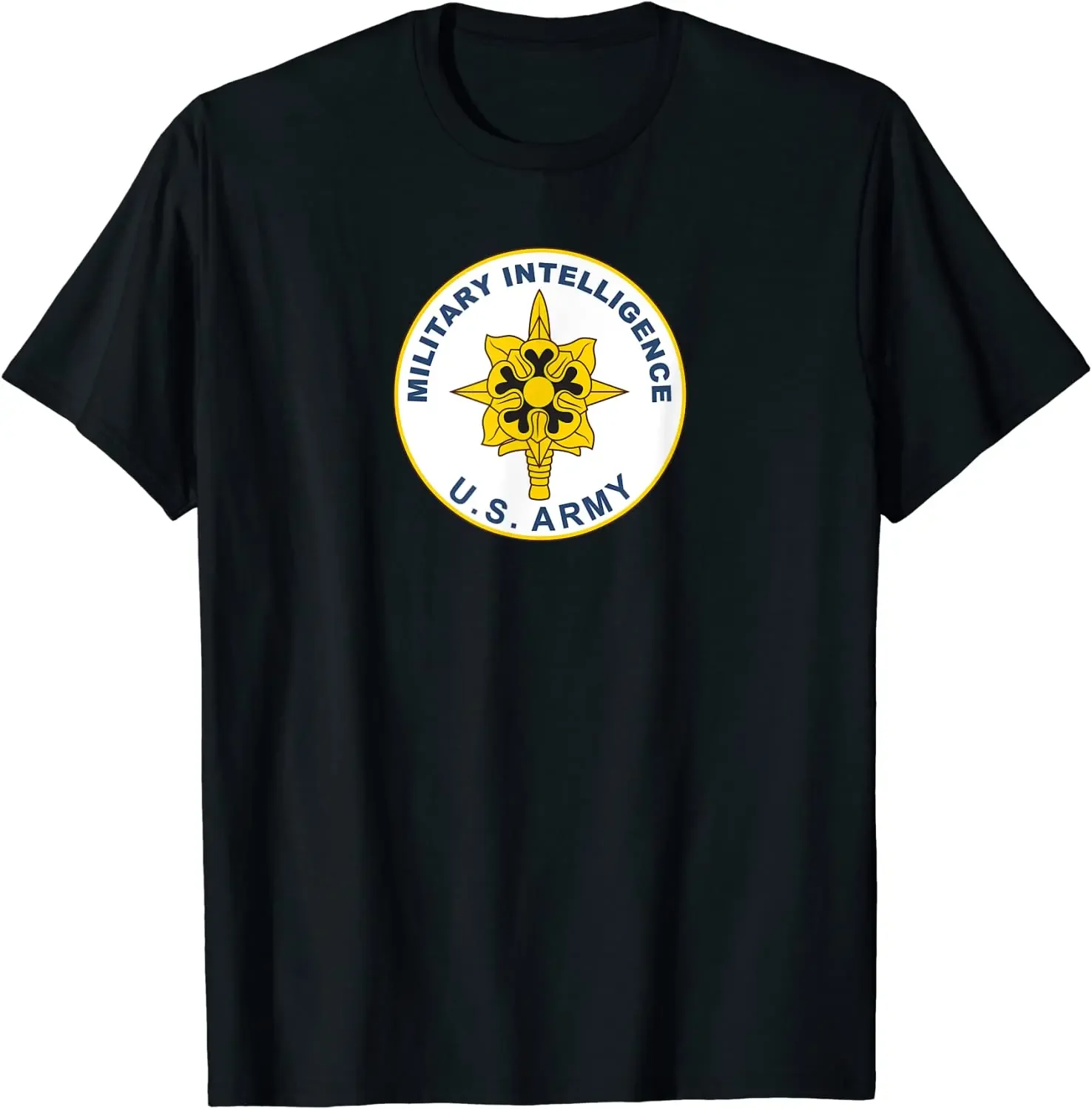 

US Army Military Intelligence Corps T-Shirt 100% Cotton O-Neck Short Sleeve Summer Casual Mens T-shirt Streetwear