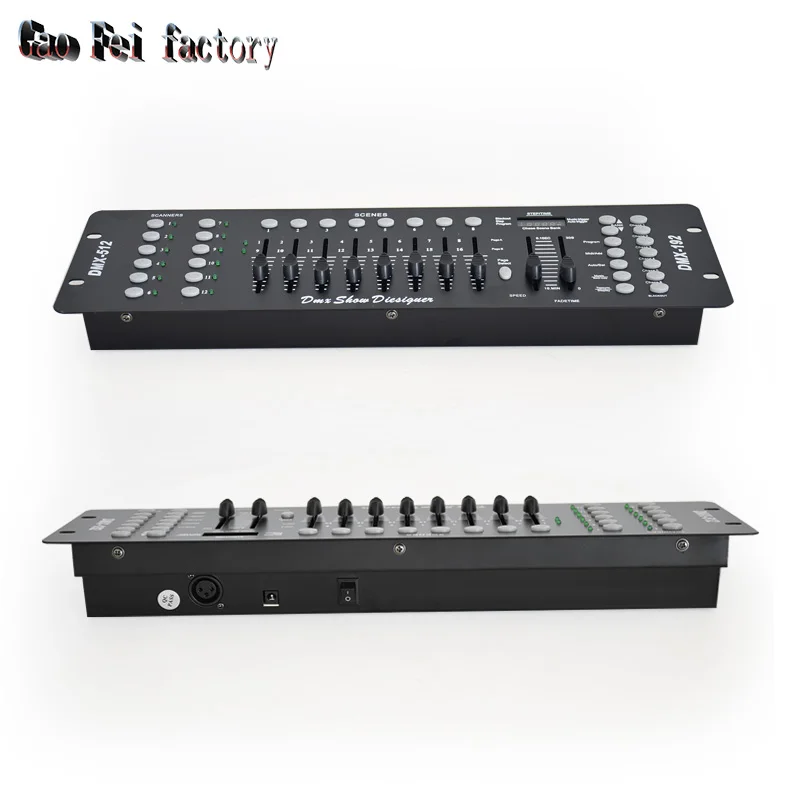 Imagem -05 - Controlador dj Equipamento Dmx512 Console Iluminação de Palco para Led Par Focos de Cabeça em Movimento Rgbw Beam Wash Equipment Gaofei-dmx192