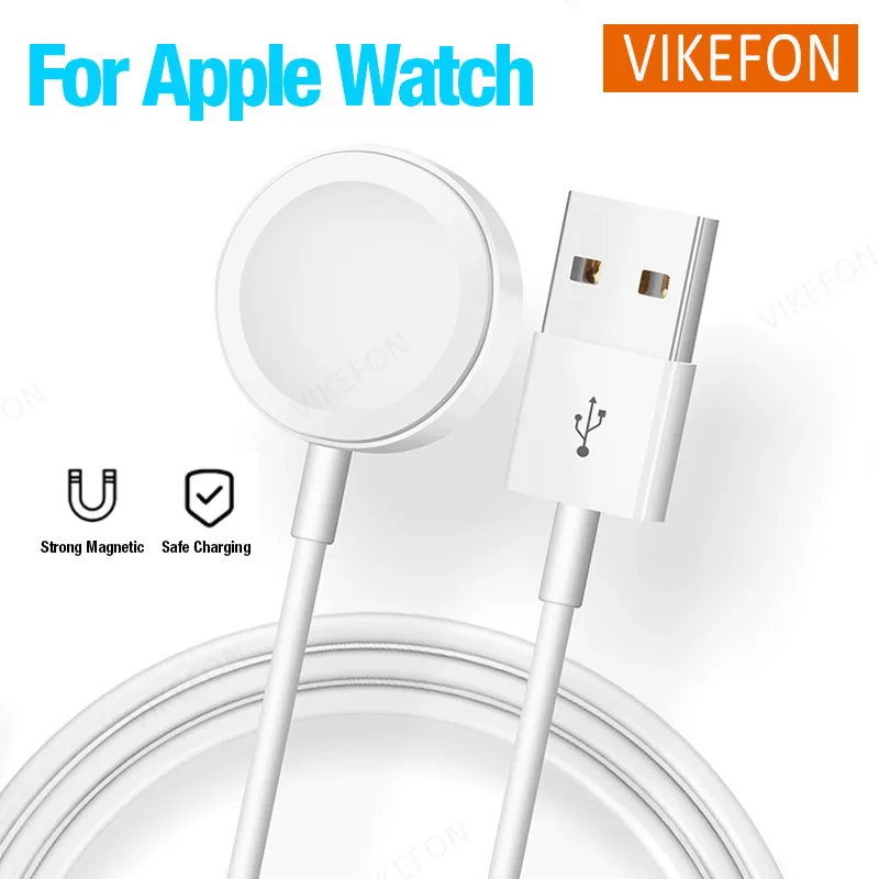 Przenośny zegarek Bezprzewodowe szybkie ładowanie USB typu C do Apple Watch iWatch Series S10/S9/9/8/7/6 Ultra 5/4/3/2 Magnet Fasr Charger