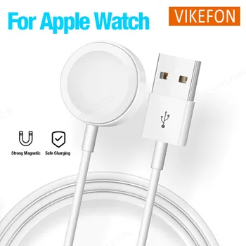 Taşınabilir İzle Kablosuz Hızlı Şarj USB Tip C Apple Watch iWatch Serisi S10/S9/9/8/7/6 Ultra 5/4/3/2 Mıknatıslı Fiber Şarj Cihazı