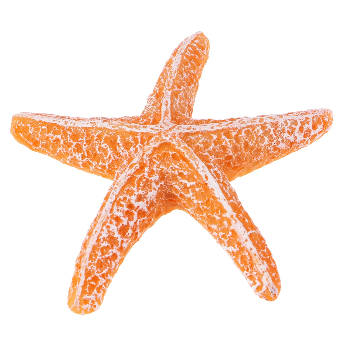 

Aquarium Resin Artificial Faux Sea Animal Ornament Fish Decoration Orange Eco-Friendly Vivid Design Enhance Tank Vitality Fish