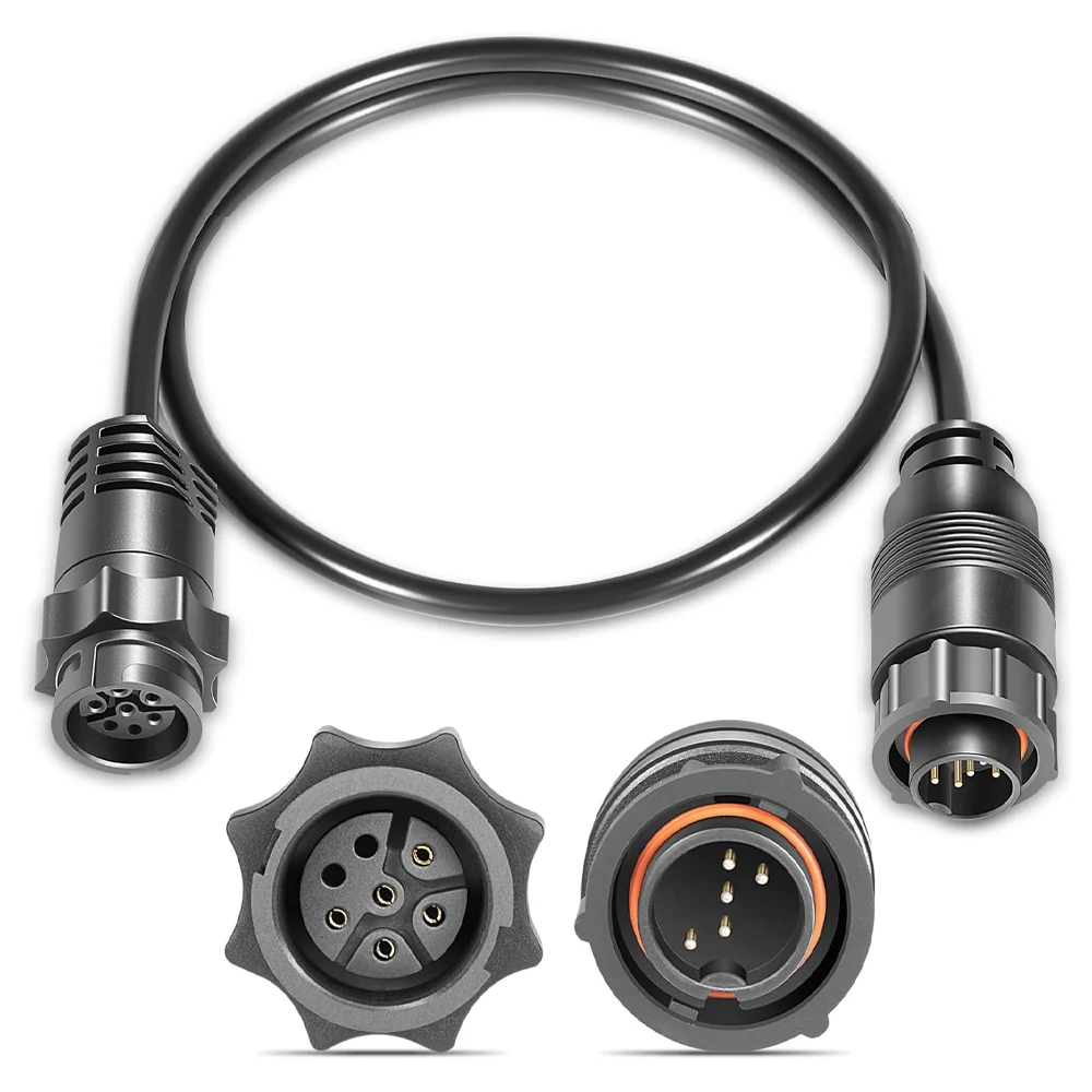 

000-13313-001 7-Pin Blue to 9-Pin Transducer Adapter Cable Compatible with Lowrance HDS Gen3, Elite-Ti Series, NSS evo2