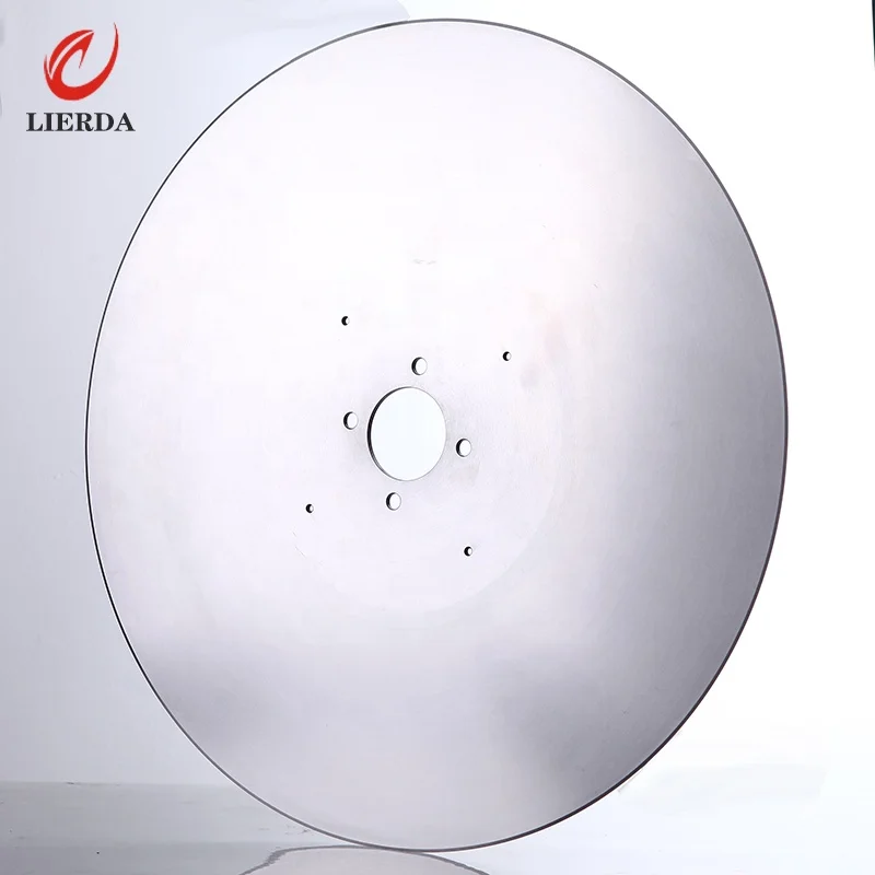 Hot Sale D2 Material 610mm Round Log Saw Knife For Toilet Tissue Paper Cutting toilet Tissue paper cutting round blades