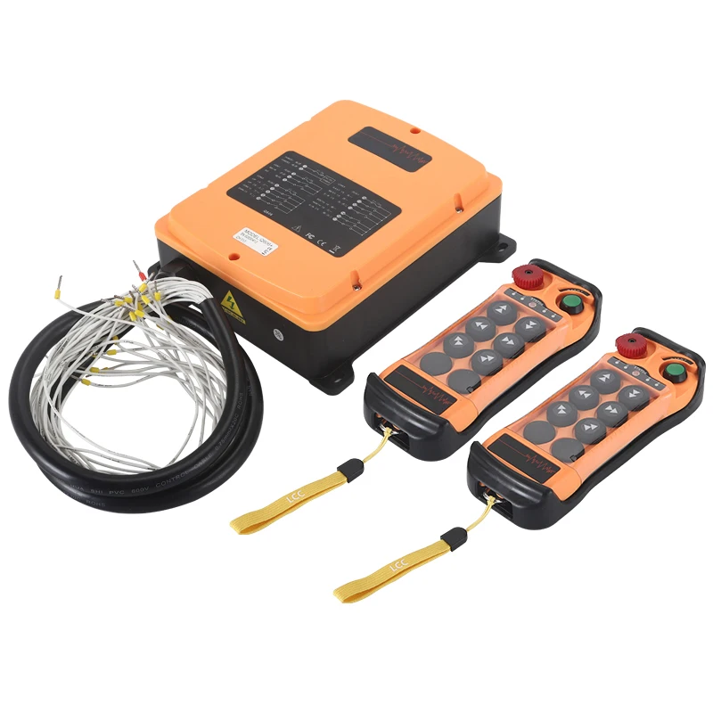 Imagem -05 - Interruptor sem Fio para Talha de Rádio Controle Remoto Botões Canal de Velocidade Dupla Controlador de Empilhadeira 12264v Qualidade Superior Q606