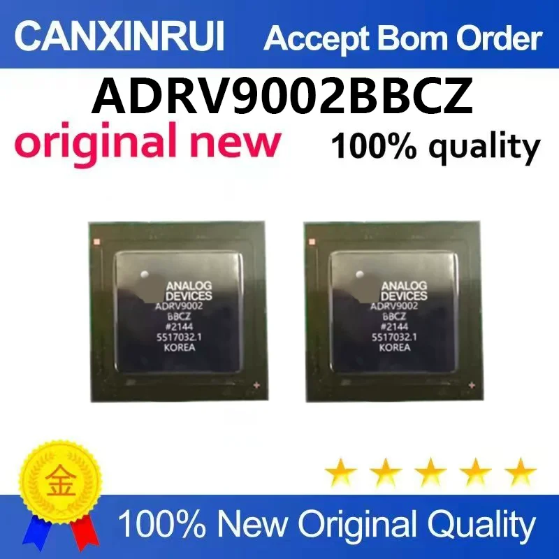 (5pcs-100pcs)Original genuine ADRV9002BBCZ packaged BGA196 digital to analog converter IC chip