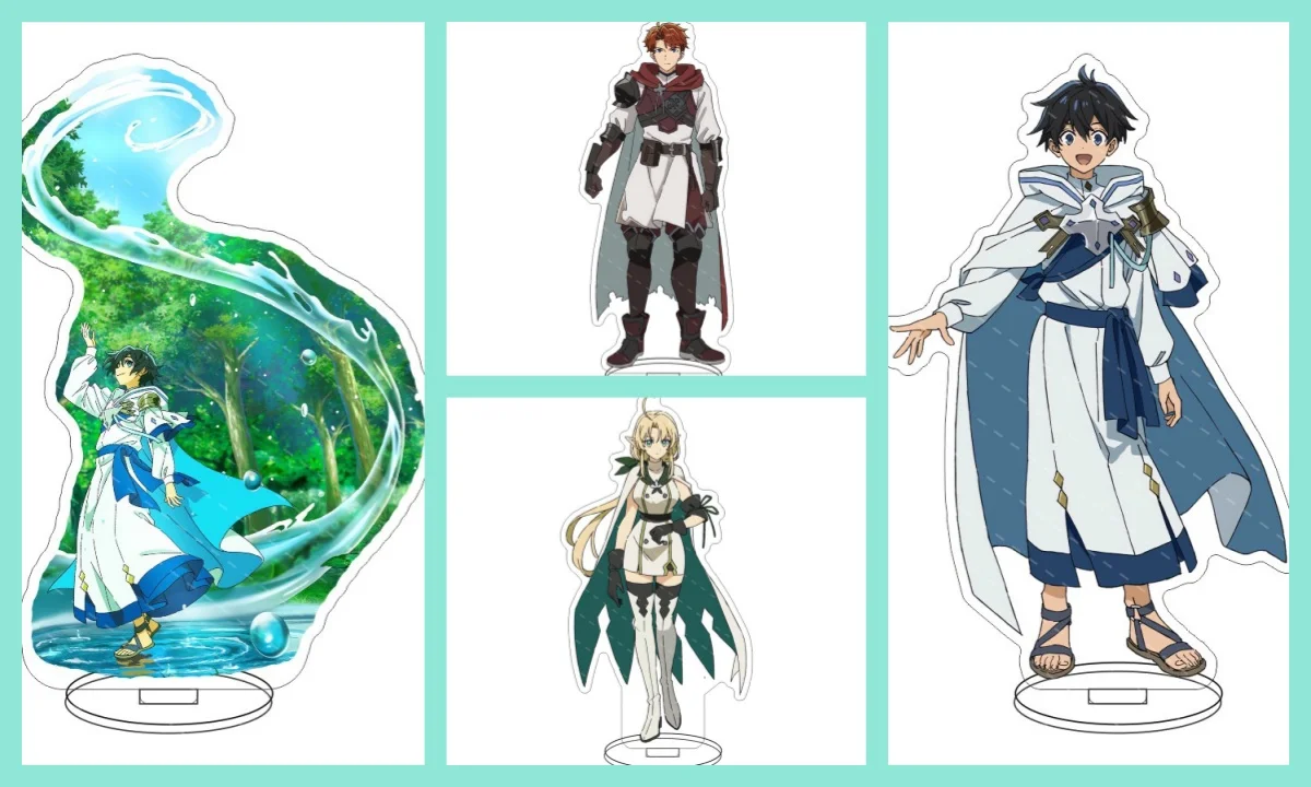 

HOT Anime The Water Magician Acrylic Figure Stand Model Plate Ornament Character Display Stand Desk Decor For Otaku Merch Gifts