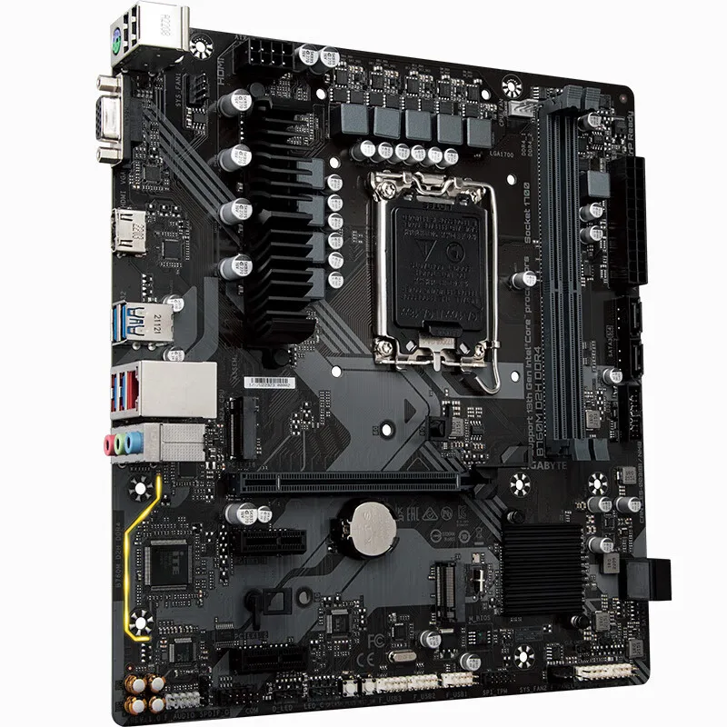 B760M D2H DDR4 desktop computer main board for CPU i5 13400/13600KF