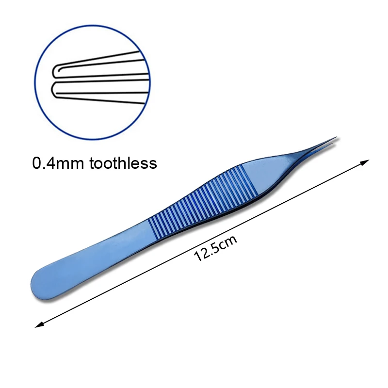 Edison forceps double eyelid embedding surgical tools toothed with hook forceps