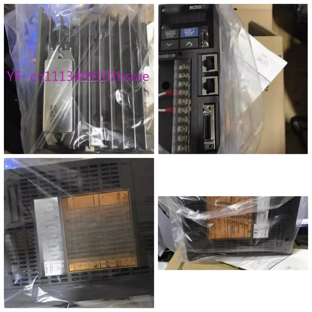 Parts for Fuji Servo Drive RYS152S3-LPS/RPS, RYS202S3/302S3/402/500/751/401/201, Replacement Drive Accessories