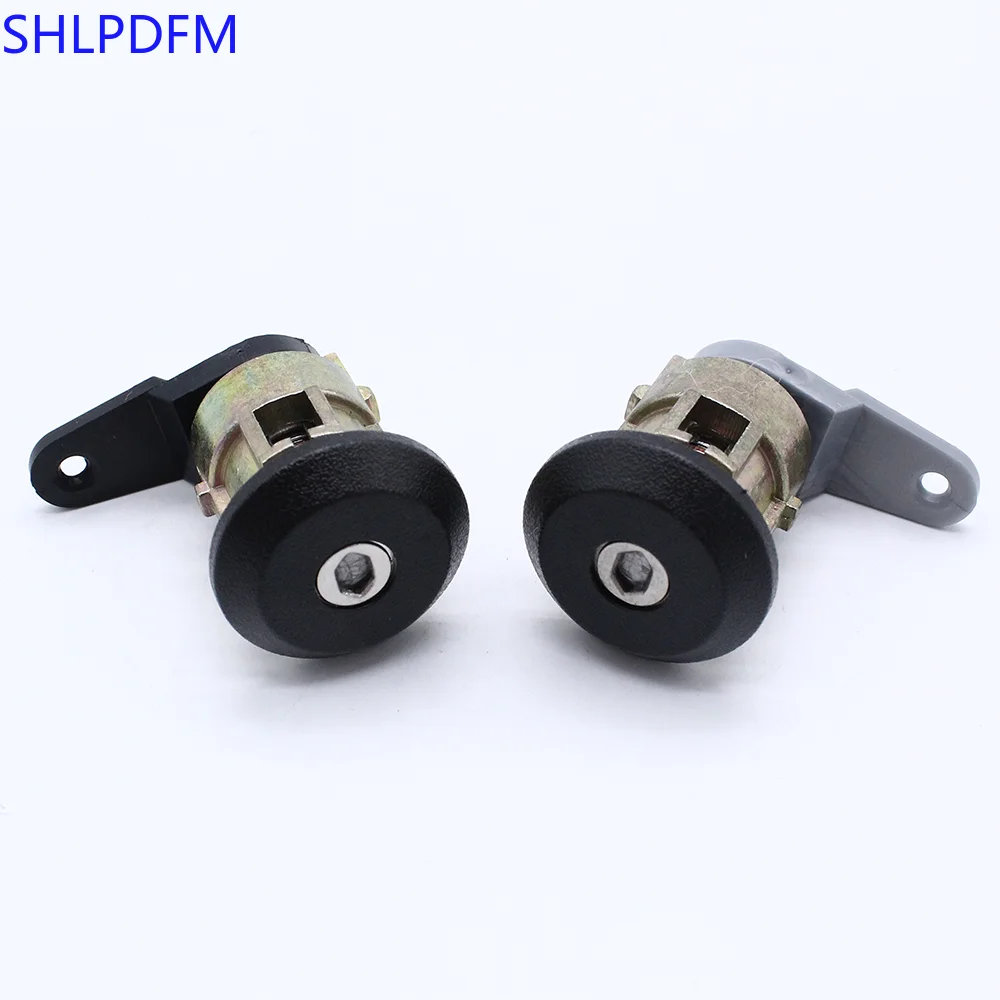 SHLPDFM 1 Set Front Door Lock Barrel Keys Set For Ford Fiesta 1995 - 2002 KA 1996 - 2008 Courier Escort 1995 - 2001