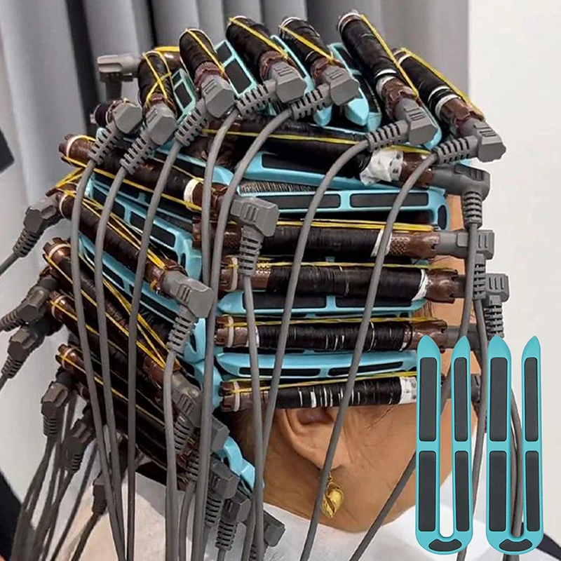 

New 12pcs U-shape Hair Perm Clips Multipurpose Strong Hold Heat Resistance Hair Volume Clips For Salon Home Styling Tools