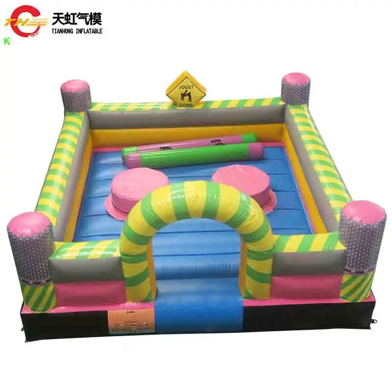 

Быстрая доставка 4x4 м надувной гладиатор карнавальная спортивная игра коммерческое командное здание надувные игры для соединения