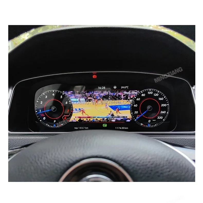 12.3'' Lcd Digital Dashboard Cluster For VW Scirocco Jetta Golf 6 7 MK7 Passat B8 B7 Modify Auto Radio Instrument Paneel Cockpit