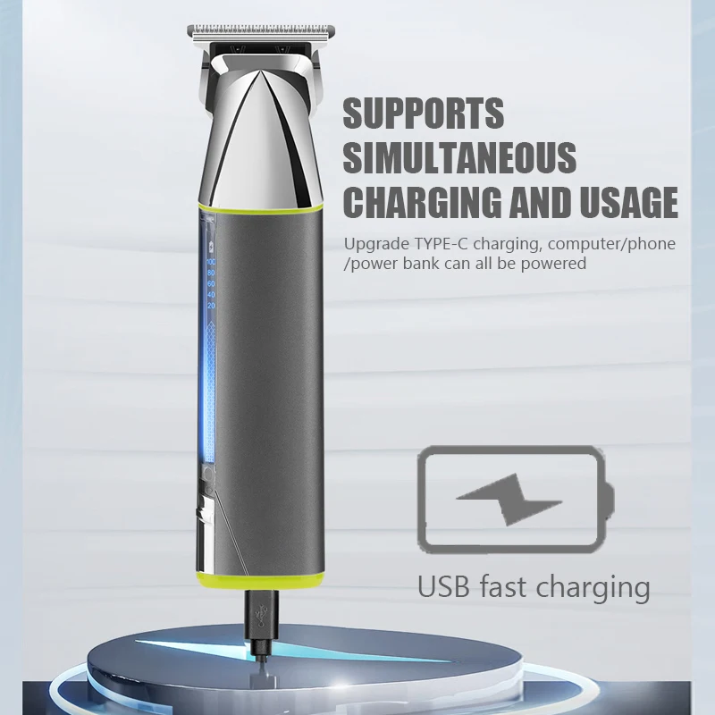 Hair Clipper Multifunctional Trimmer Electric Hair Cutting Machine Digital Display Beard Trimmer Haircut Machine