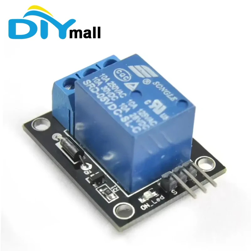 1 Channel 5V Relay Module for Arduino PIC AVR ARM DSP SRD-05VDC-SL-C Low Level Trigger Relay Board for Smart Home & DIY