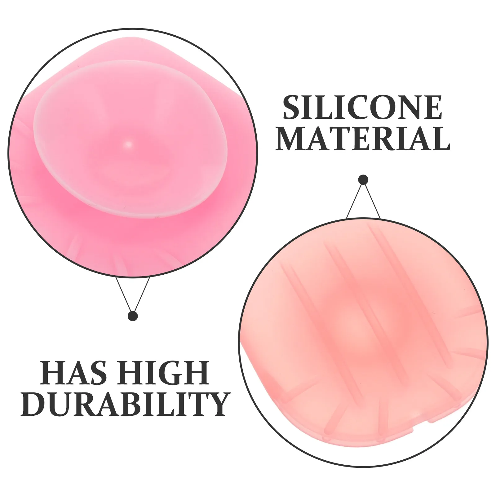 

4Pcs Makeup Brush Covers Silicone Holder Set High Durability No Deformation Fine Craftsmanship Multi-Color Travel Brush