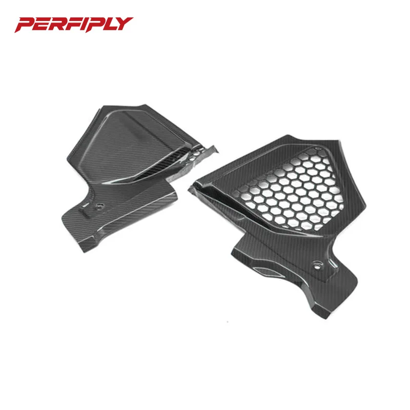 Real Dry Carbon Fiber Engine Bay Splash Guard For BMW G80 M3 G82 G83 M4 2021+ Engine Compartment Panel Auto Accessories