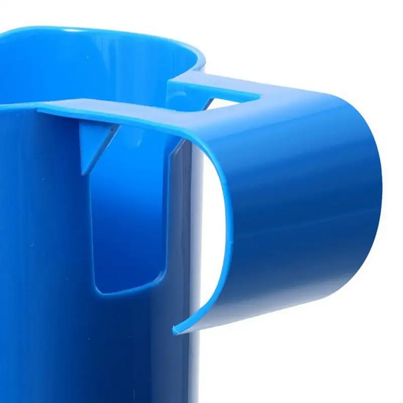 

hot 4PCS Poolside Cup Holder Swimming Pool Storage Rack No Punching Bottle Hanging Rack Pond Spa Pool Versatile Cup Hanger