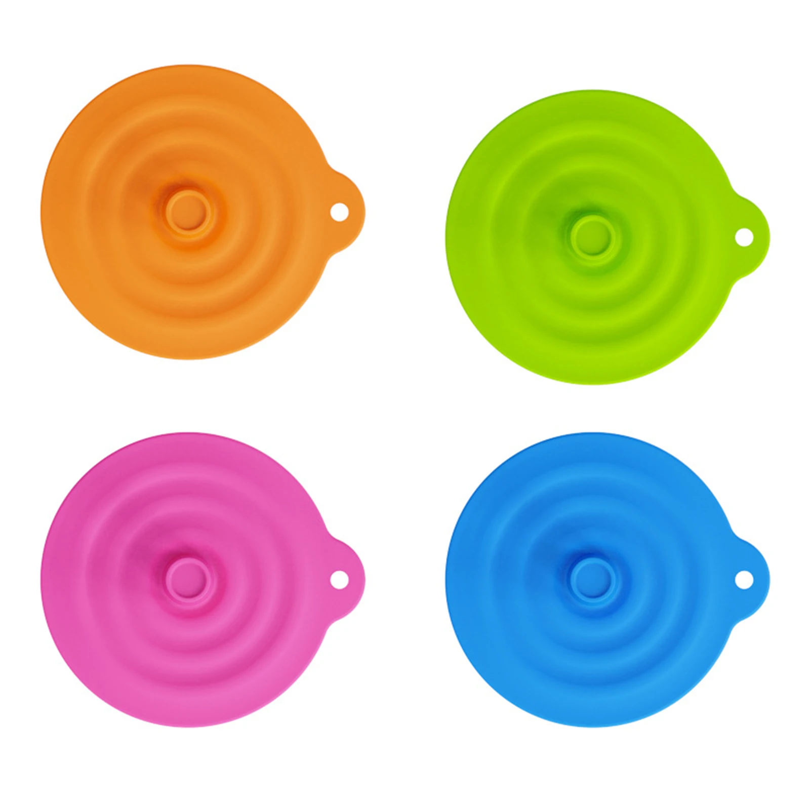 4Pcs Wide-mouth Bottle Caps Sealing Mixed-color Mason Jar Silicone Lids Leak-proof Preservation Lids for Home Kitchen