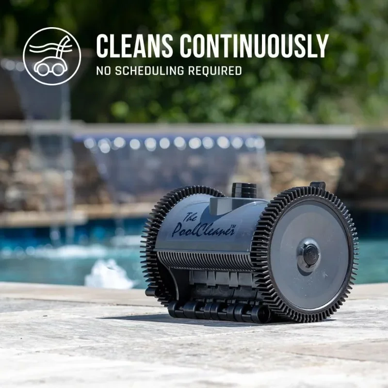 

W3PVS20GST Poolvergnuegen Suction Pool Cleaner for In-Ground Pools up to 16 x 32 ft. (Automatic Pool Vaccum), Gray