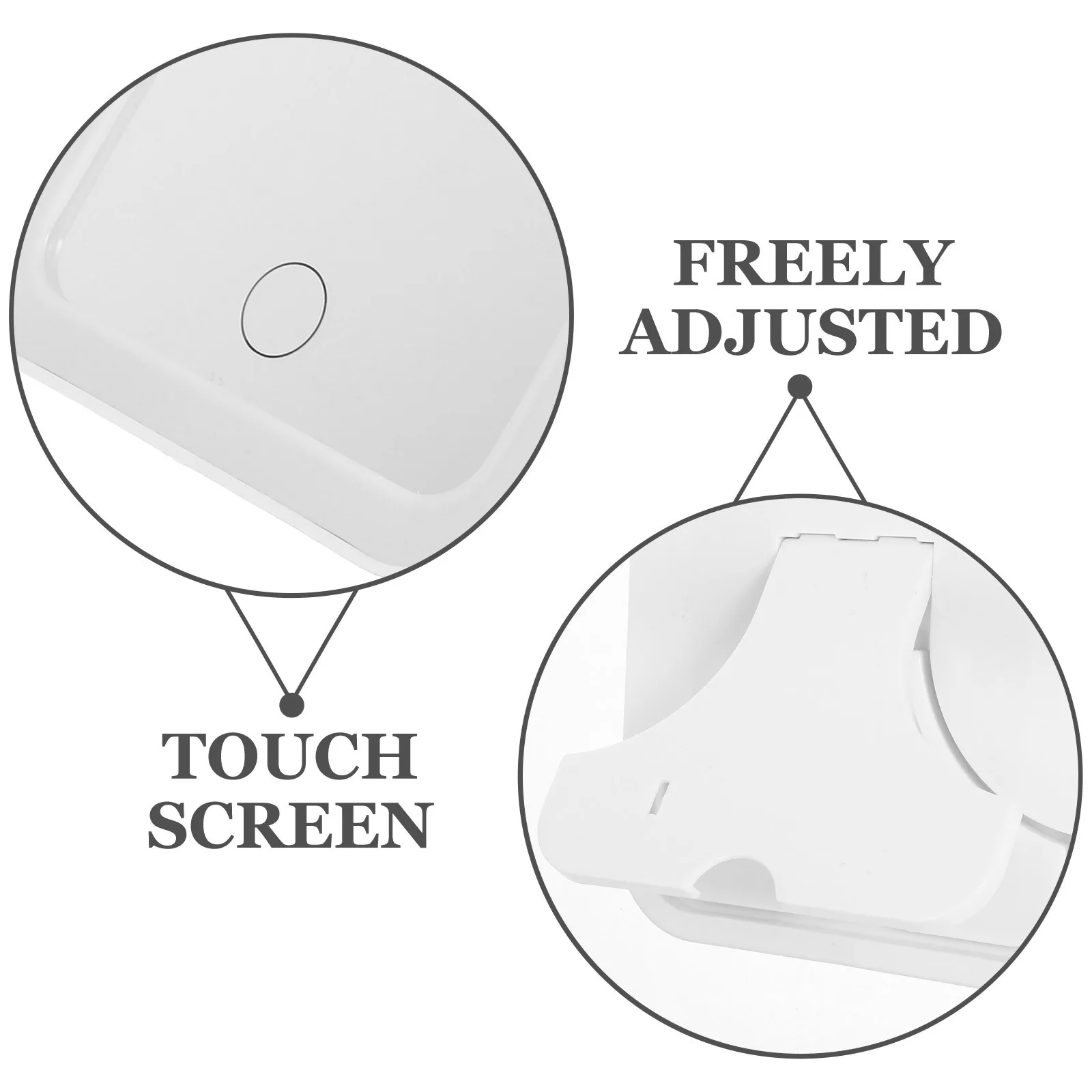 

Led Makeup With Stand Compact Lighted For Daily Use Aesthetic Desk Decor Table Vanity Mirror Desktop Makeup