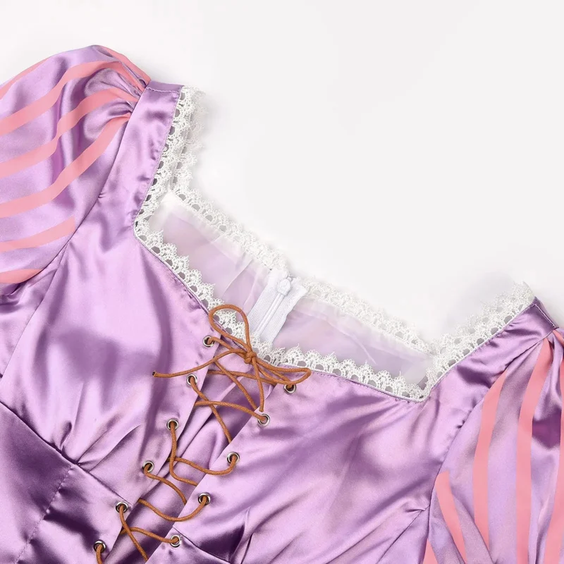 أزياء جديدة لعام 2025 للسيدات والفتيات مادريجال للبالغين أزياء ميرابيل التأثيرية فستان الأميرة الجنية ملابس حفلات الهالوين دولوريس بيب ★ AA9X