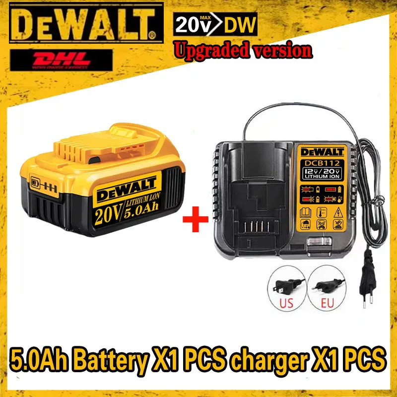 DCF921 New 100% Original 20V 6000mAh for Dewalt Power Tool Battery DCB206 20V 6.0Ah Battery DCB206 20V Battery DCB205 DCB200