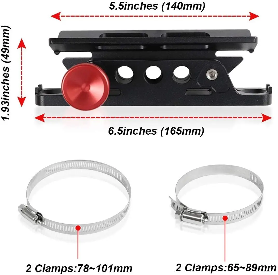 Quick Release Roll Bar Fire-Extinguisher Mounting Bracket Holder For Jeep Wrangler Sport/ JK/ Sahara Universal Car Accessories