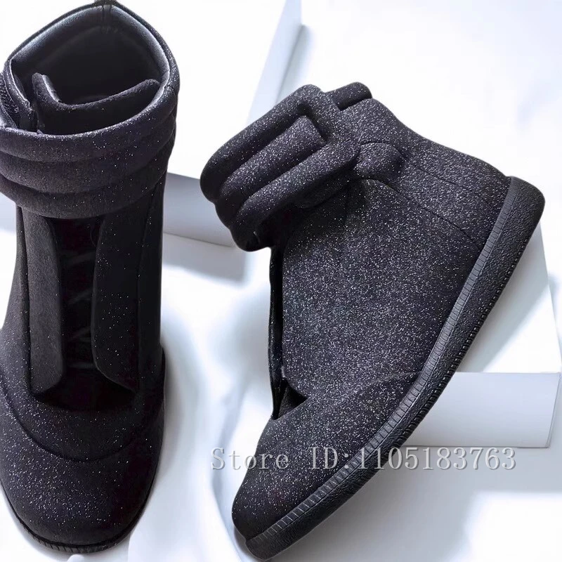 الرجال موضة جديدة جلد طبيعي عالية أعلى أحذية رياضية جولة تو بلون الشقق أحذية رياضية الراحة في الهواء الطلق أحذية مشي غير رسمية