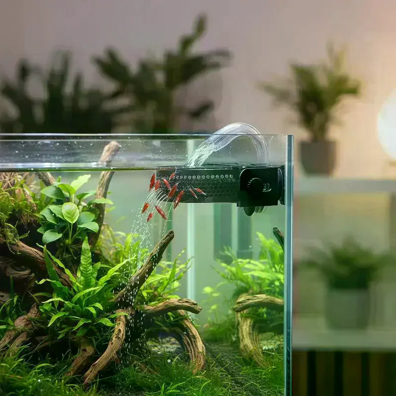 Aquarium Fish Betta - Aquarium Filter Baffle With Suction Cups,