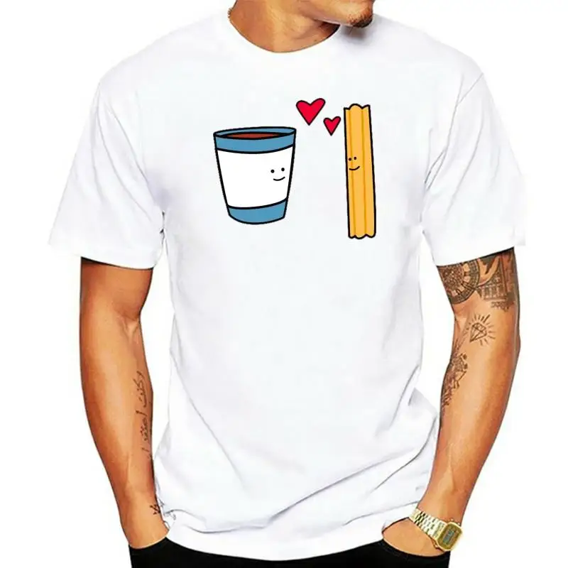 

Churros Love Coffee Comic T Shirt